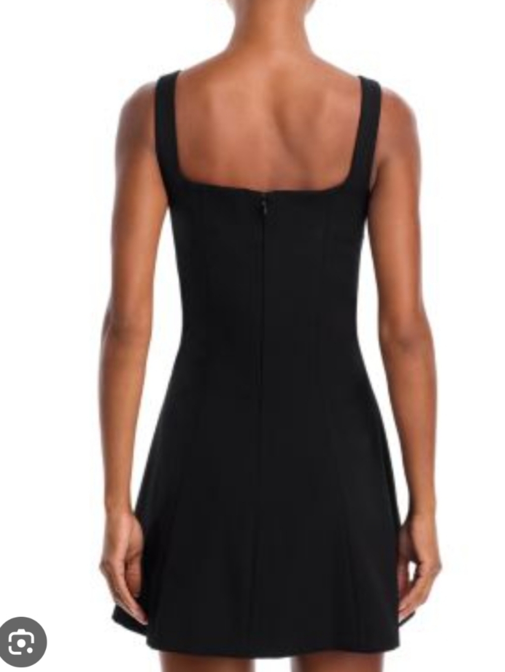 French Connection Black Sleeveless Mini Dress, NWTs Size 0 - Picture 5 of 5